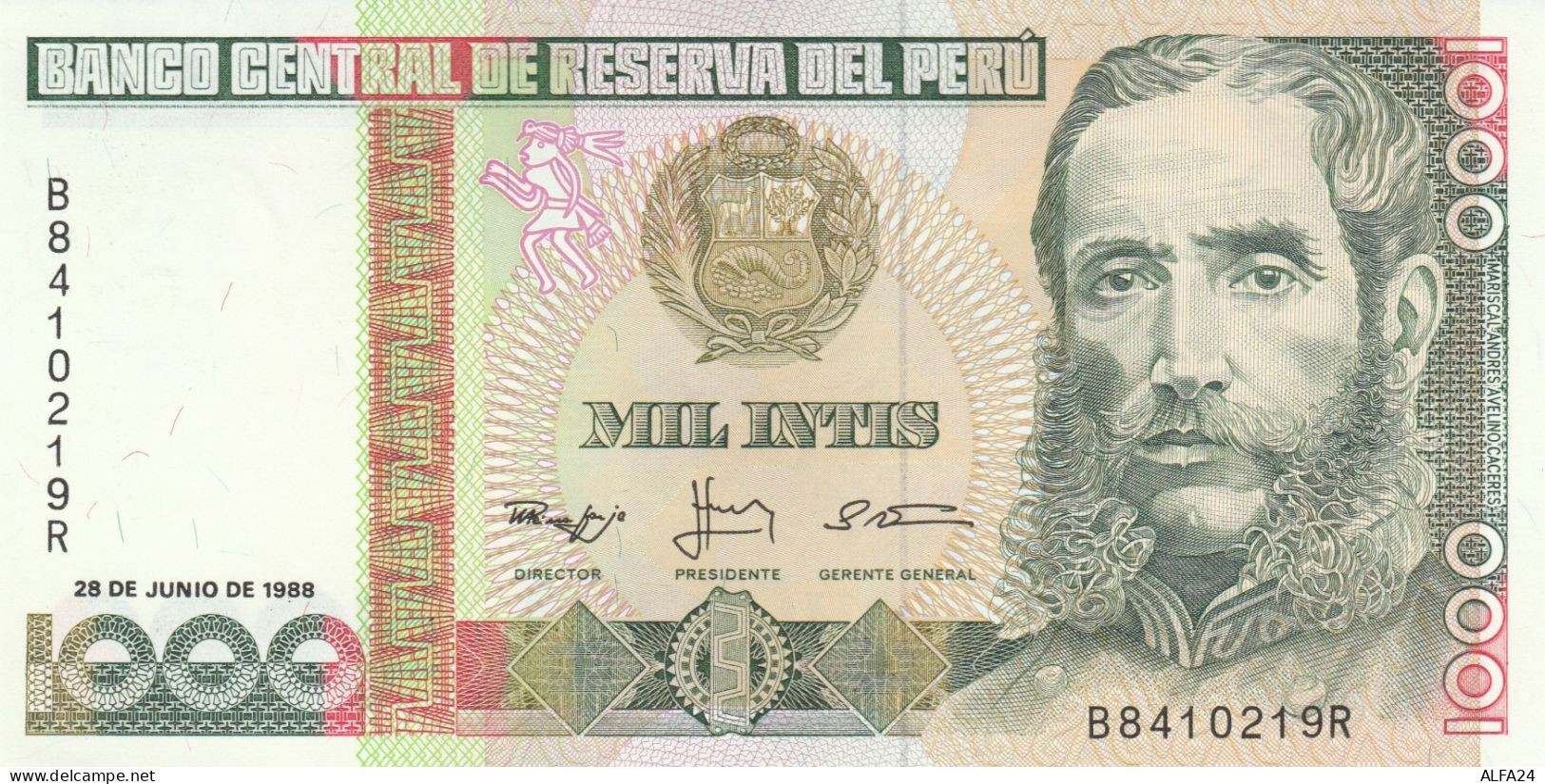 BANCONOTA PERU 1000 UNC (HP147 - Peru