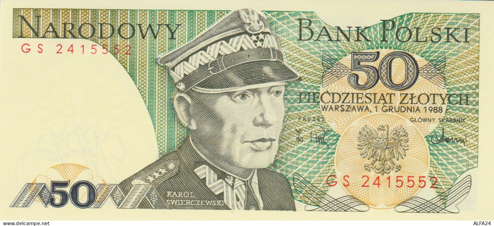 BANCONOTA POLONIA 50 UNC (HP103 - Pologne