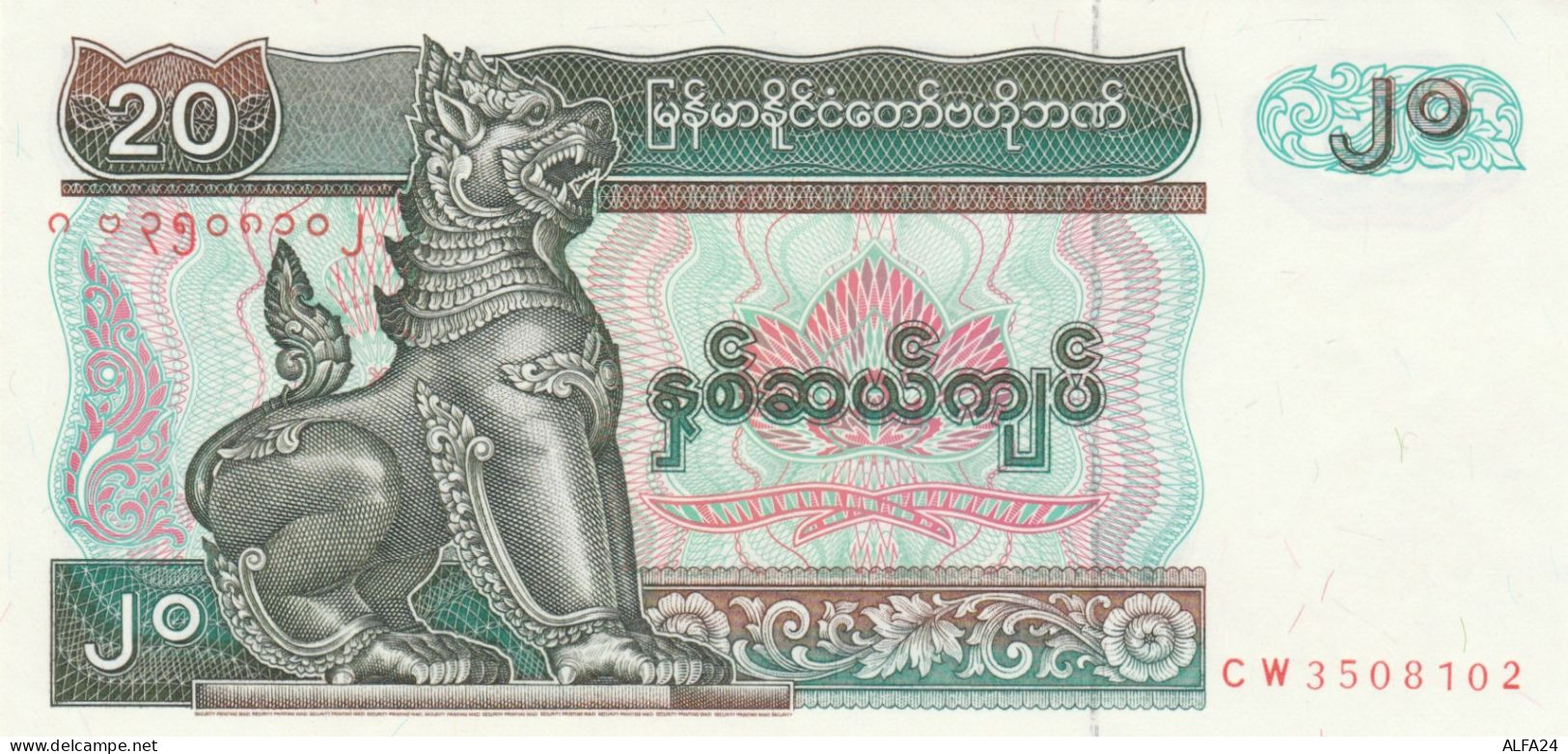 BANCONOTA MYANMAR UNC (HP59 - Myanmar