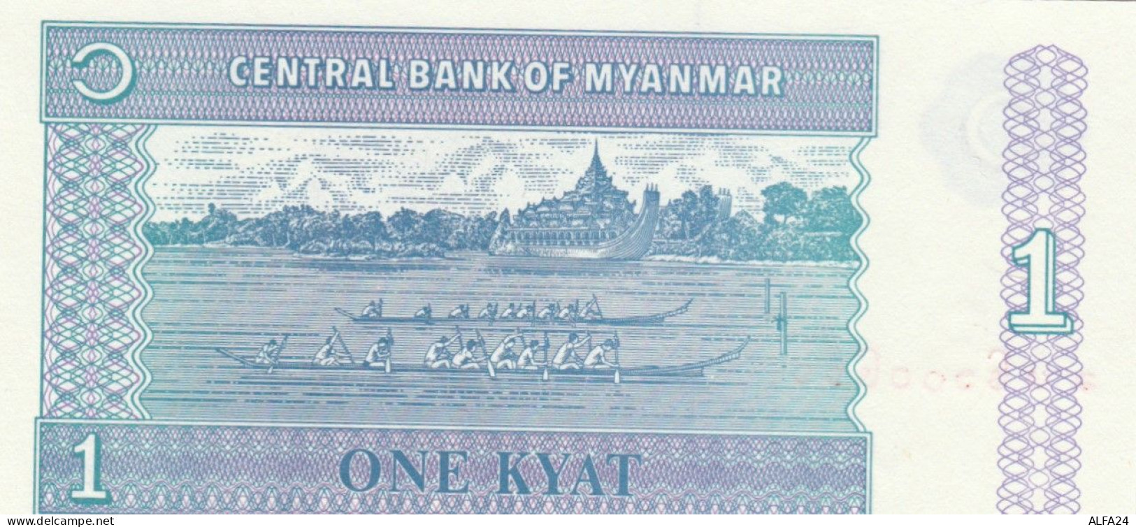 BANCONOTA MYANMAR 1 UNC (HP47 - Myanmar