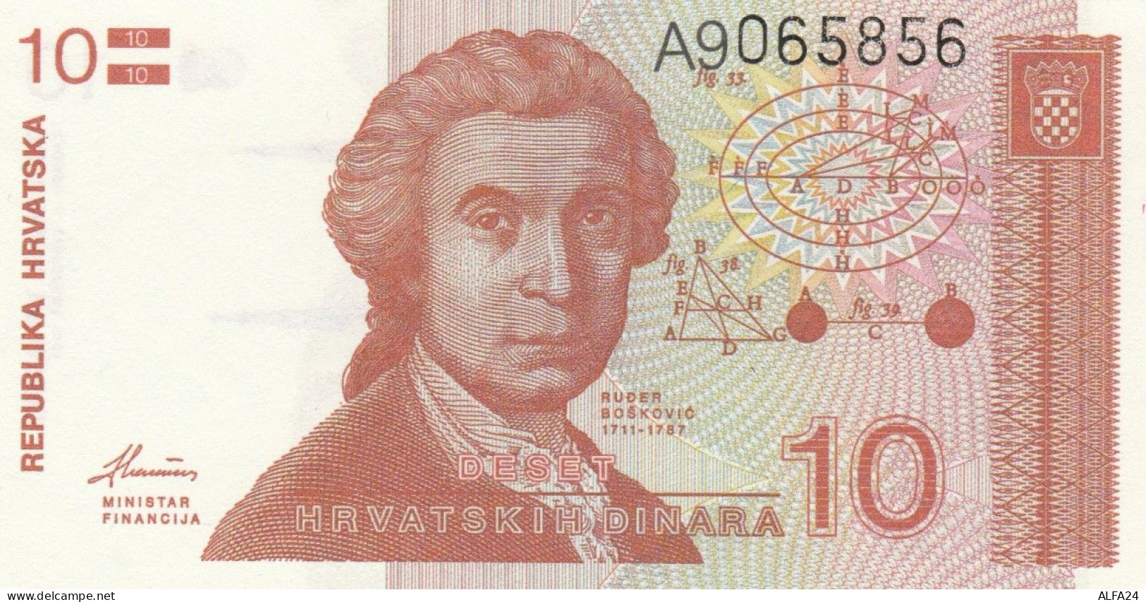 BANCONOTA CROAZIA 10 UNC (HP19 - Croatie