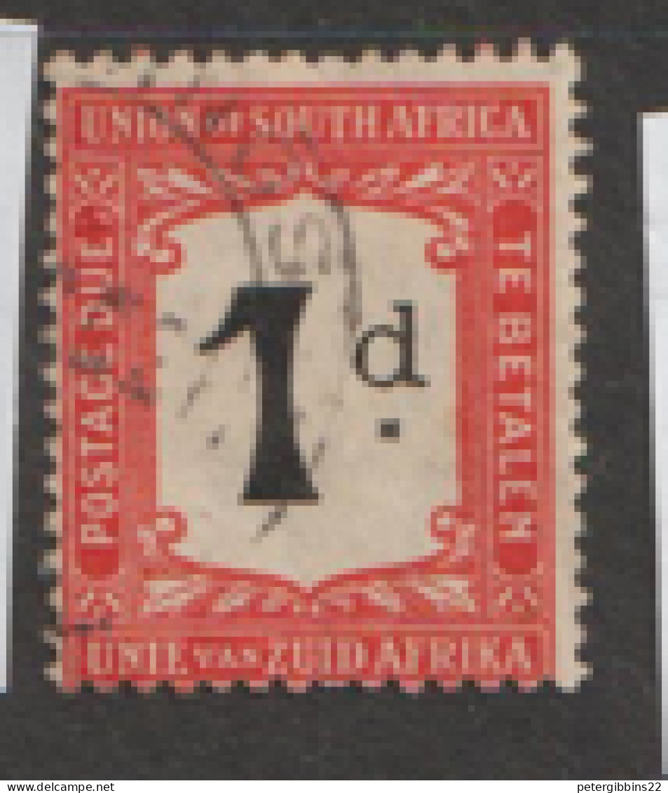 South  Africa  1914  SG D2  1d  Postage Due Fine Used - Used Stamps