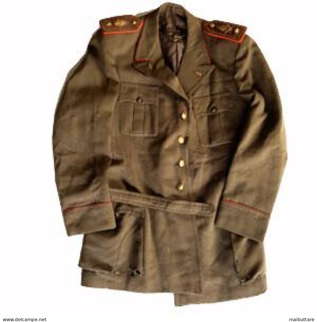 (S5) Giacca, Giaccone, Divisa, Uniforme In Cotone Imbottito Vigili Del Fuoco Anni '40 - Uniformes