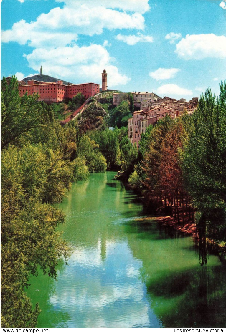 ESPAGNE - Cuenca - Rivière Jucar Au Fond Tour Mangana - Colorisé - Carte Postale - Cuenca