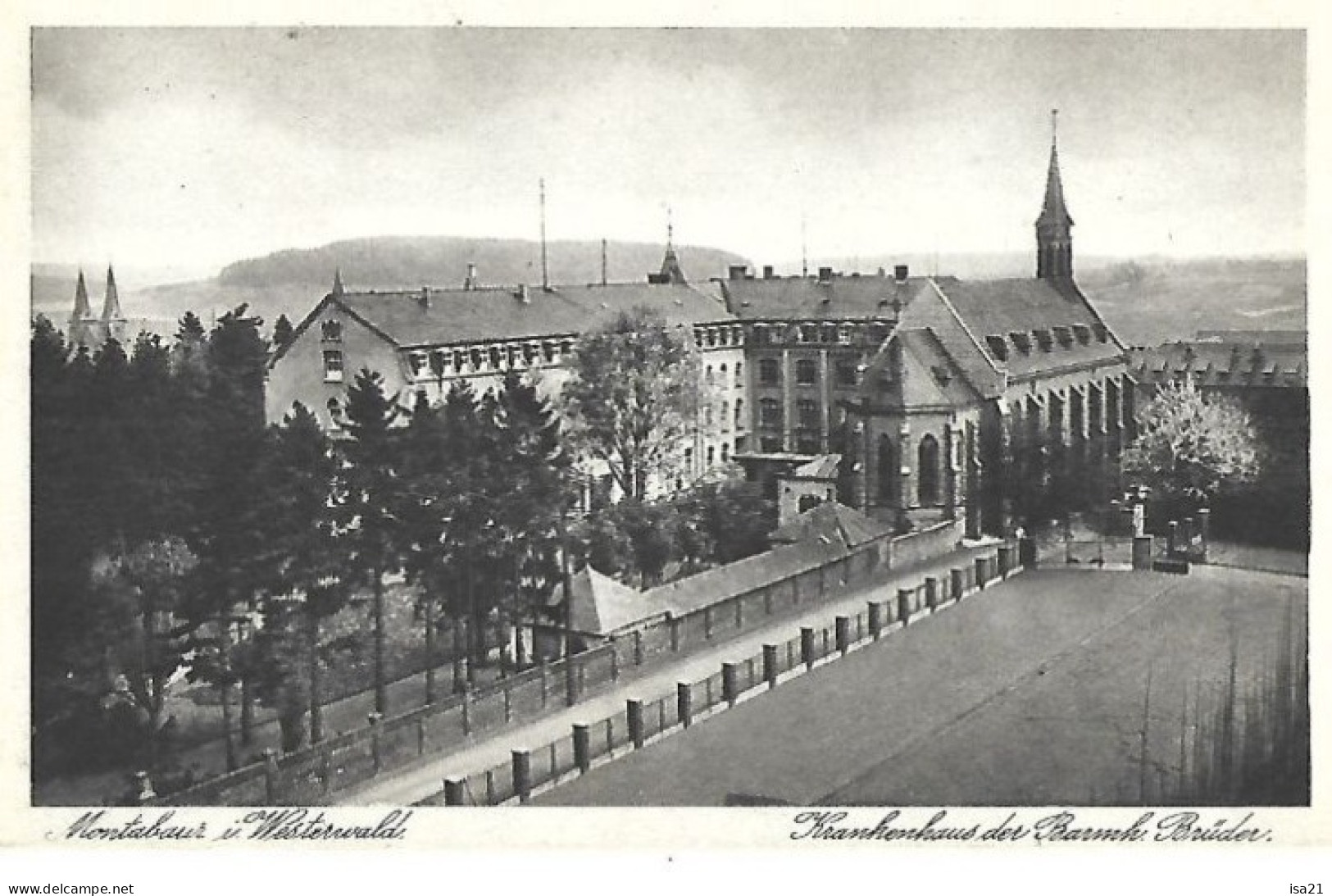 Carte Postale Ancienne: MONTABAUR I. Westerwald: Krankenhaus Der Barmh Brüder - Montabaur