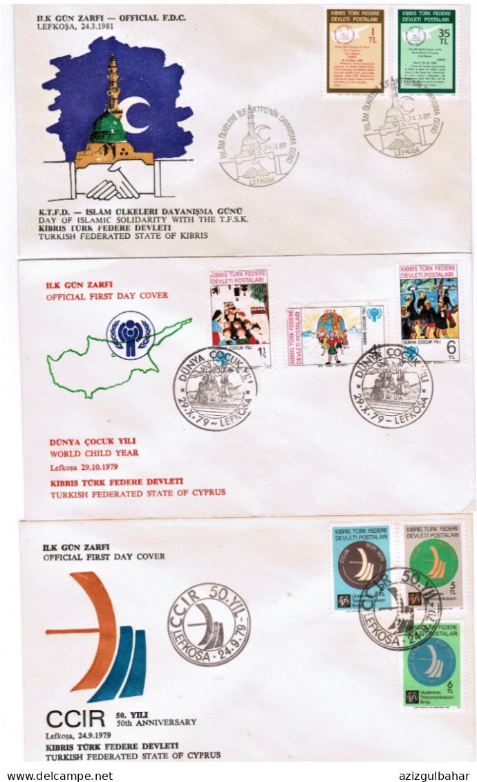 TURKISH CYPRUS VARIOUS FDC 01 - SALE - Brieven En Documenten