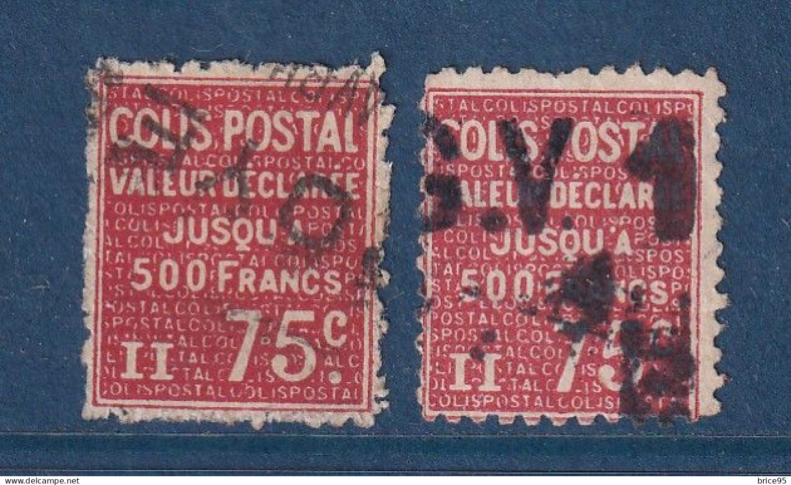 France - Colis Postaux - YT N° 98 - Oblitéré - 1933 à 1934 - Usati