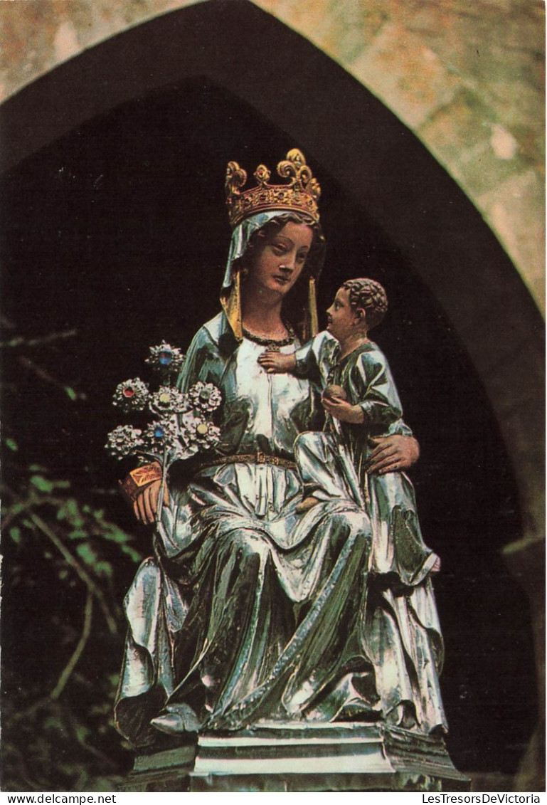ESPAGNE - Roncesvalles - Image De Notre Dame De Roncesvaux - Colorisé - Carte Postale - Navarra (Pamplona)