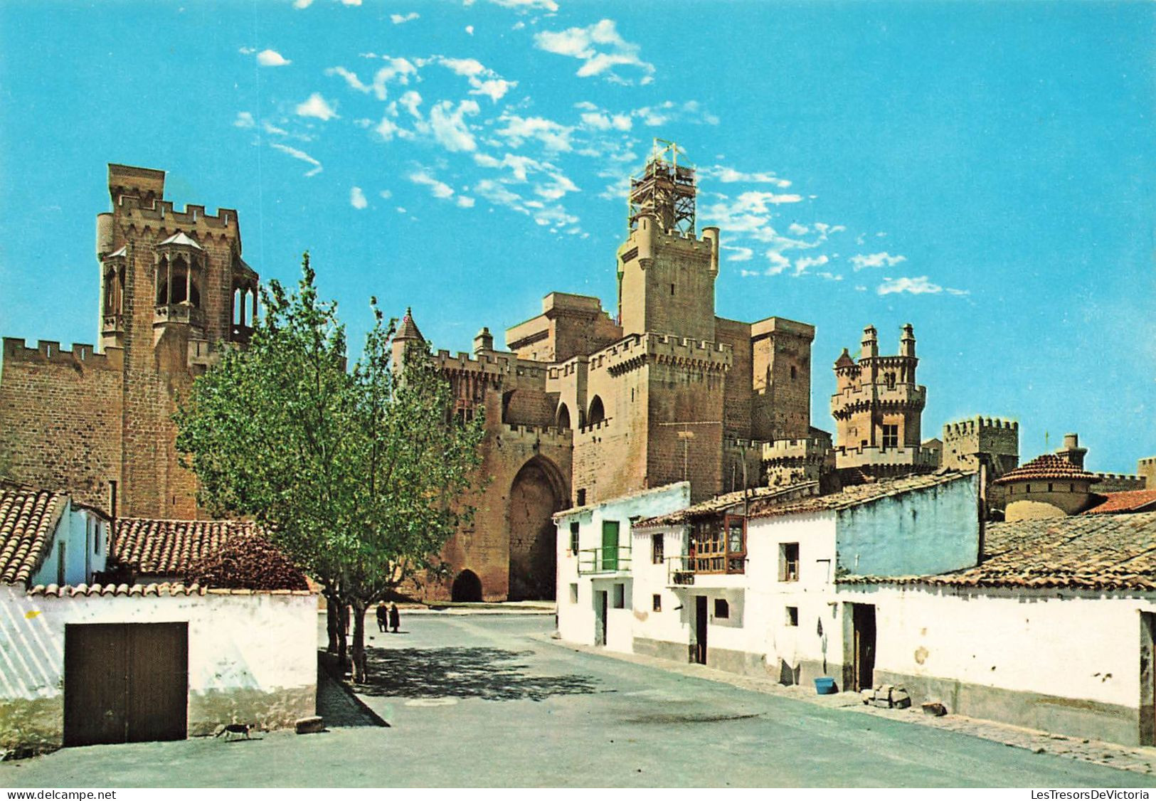 ESPAGNE - Olite - Vue Partielle Du Château - Colorisé - Carte Postale - Navarra (Pamplona)