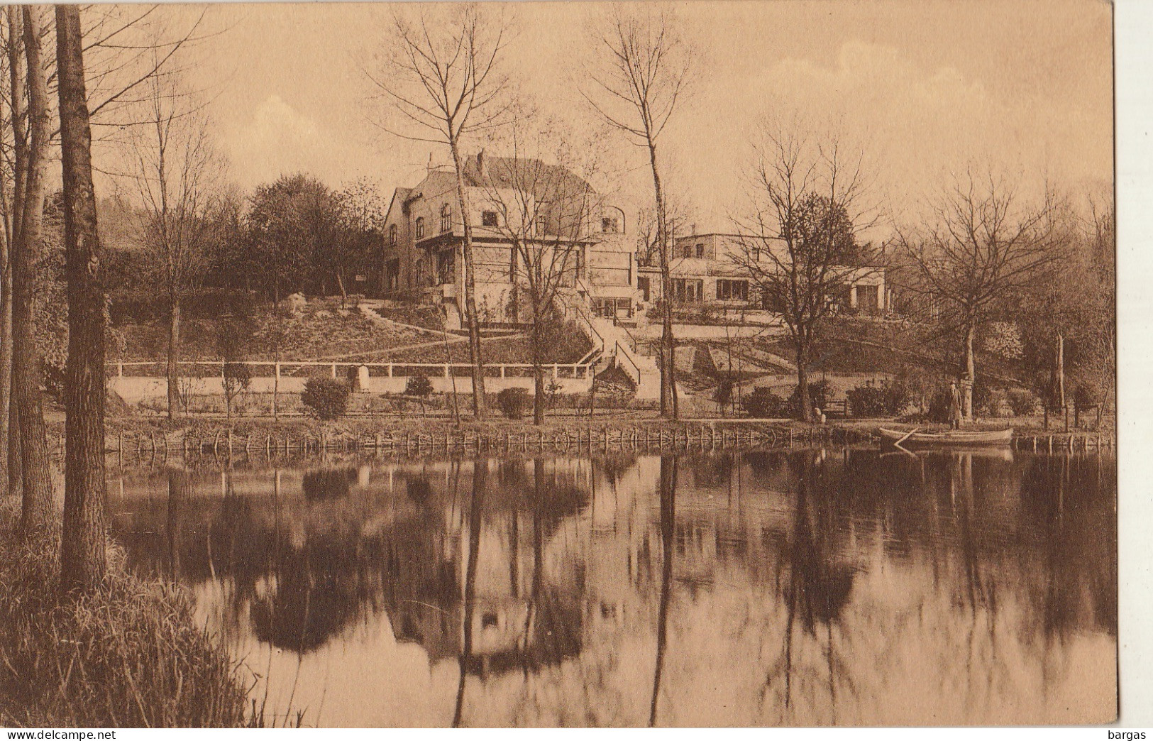 Carte Postale Hôtel Restaurant Les étangs De Bierges Wavre - Waver