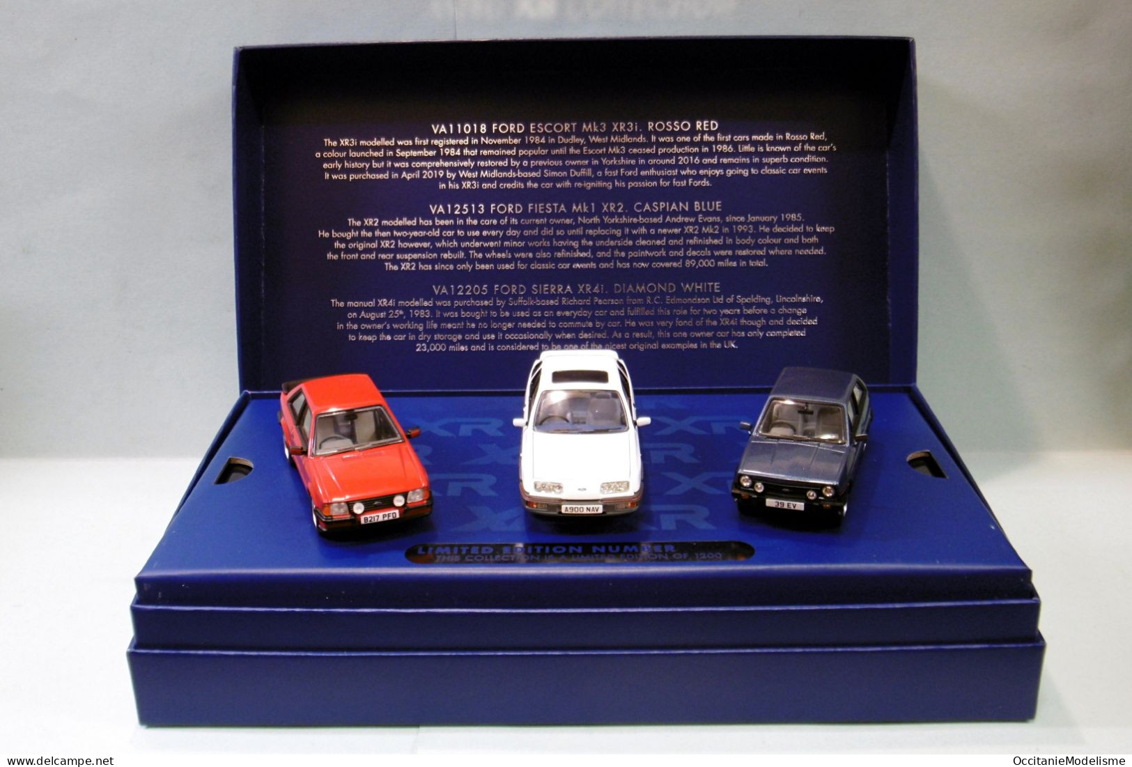 Corgi - Coffret 3 FORD XR - ESCORT + FIESTA + SIERRA Réf. VC01301 Neuf NBO 1/43 - Corgi Toys