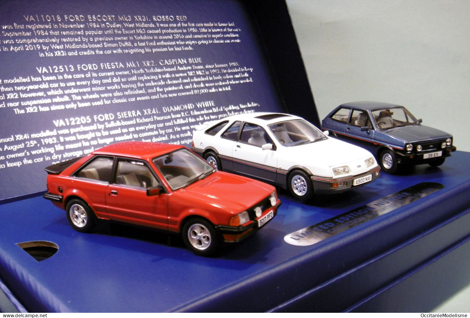 Corgi - Coffret 3 FORD XR - ESCORT + FIESTA + SIERRA Réf. VC01301 Neuf NBO 1/43 - Corgi Toys