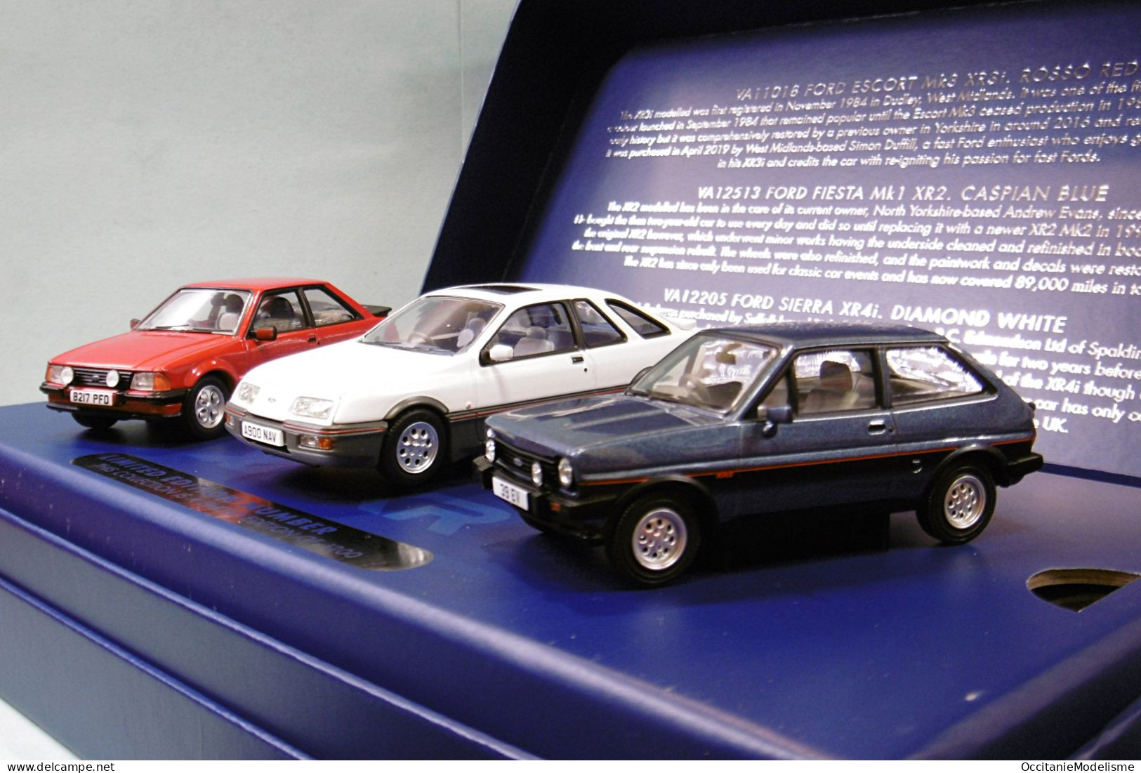 Corgi - Coffret 3 FORD XR - ESCORT + FIESTA + SIERRA Réf. VC01301 Neuf NBO 1/43 - Corgi Toys