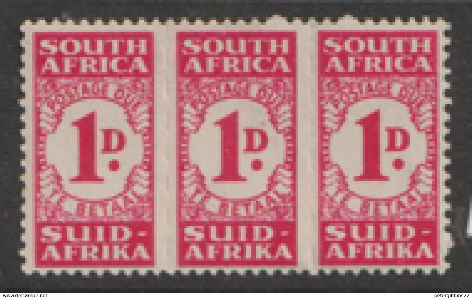 South  Africa  1943  SG D31  Postage Due  Mounted Mint - Unused Stamps