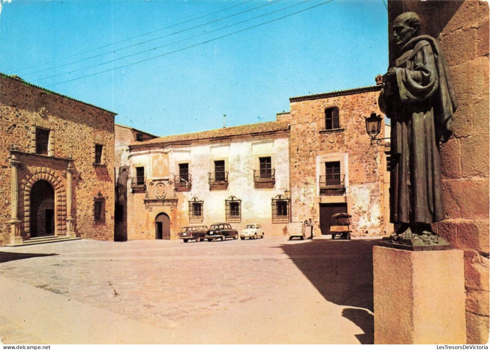 ESPAGNE - Caceres - Palais épiscopal Et Ovando - Colorisé - Carte Postale - Cáceres