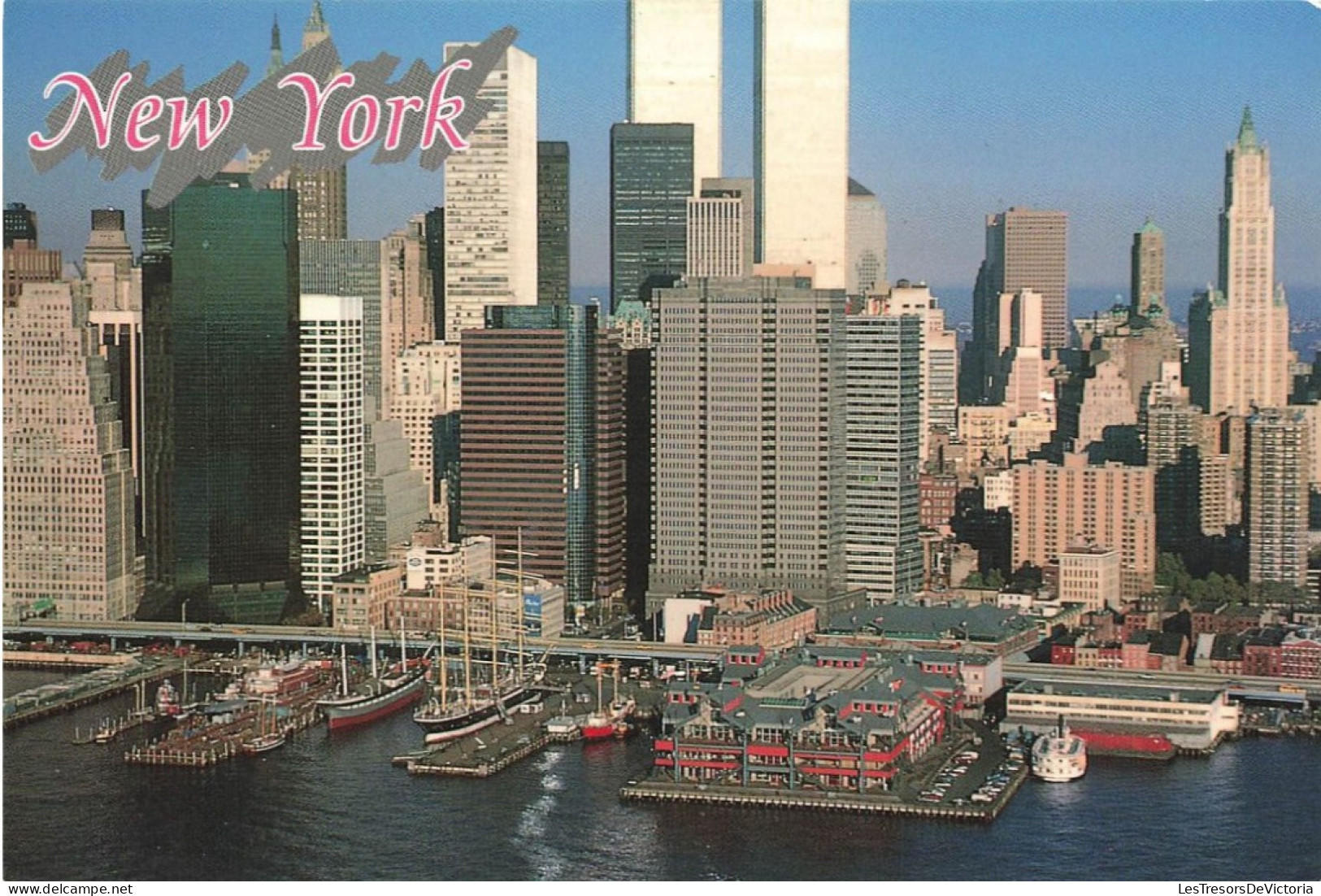 ETATS UNIS - New York - Vue Sur South Street Saport  - Colorisé - Carte Postale - Otros Monumentos Y Edificios