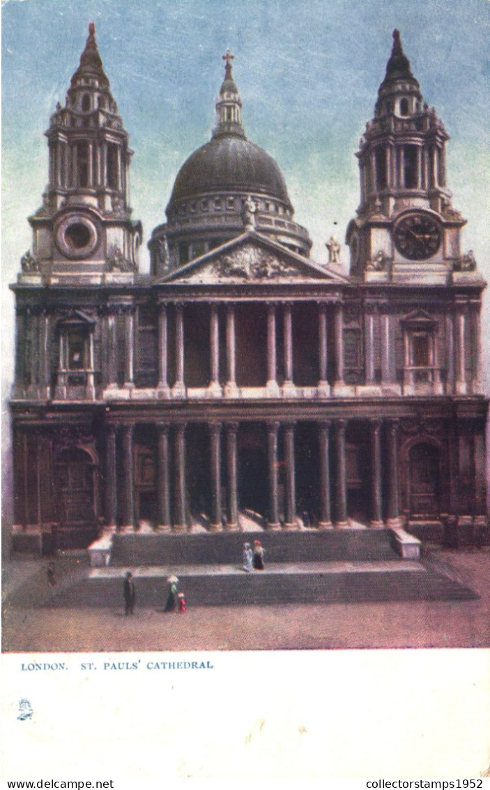 LONDON, ST. PAUL'S CATHEDRAL, ARCHITECTURE, UNITED KINGDOM - St. Paul's Cathedral