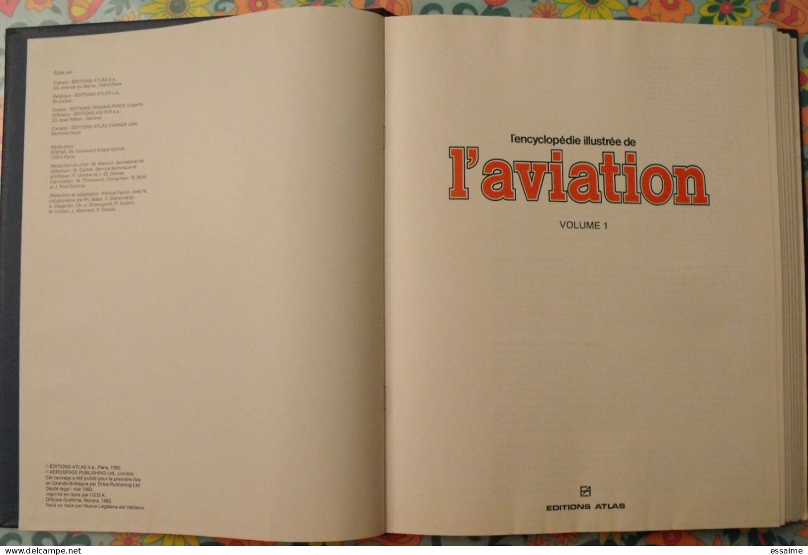 L'encyclopédie Illustrée De L'aviation. Volume 1. éditions Atlas 1982. Contient 13 Numéros - Aerei