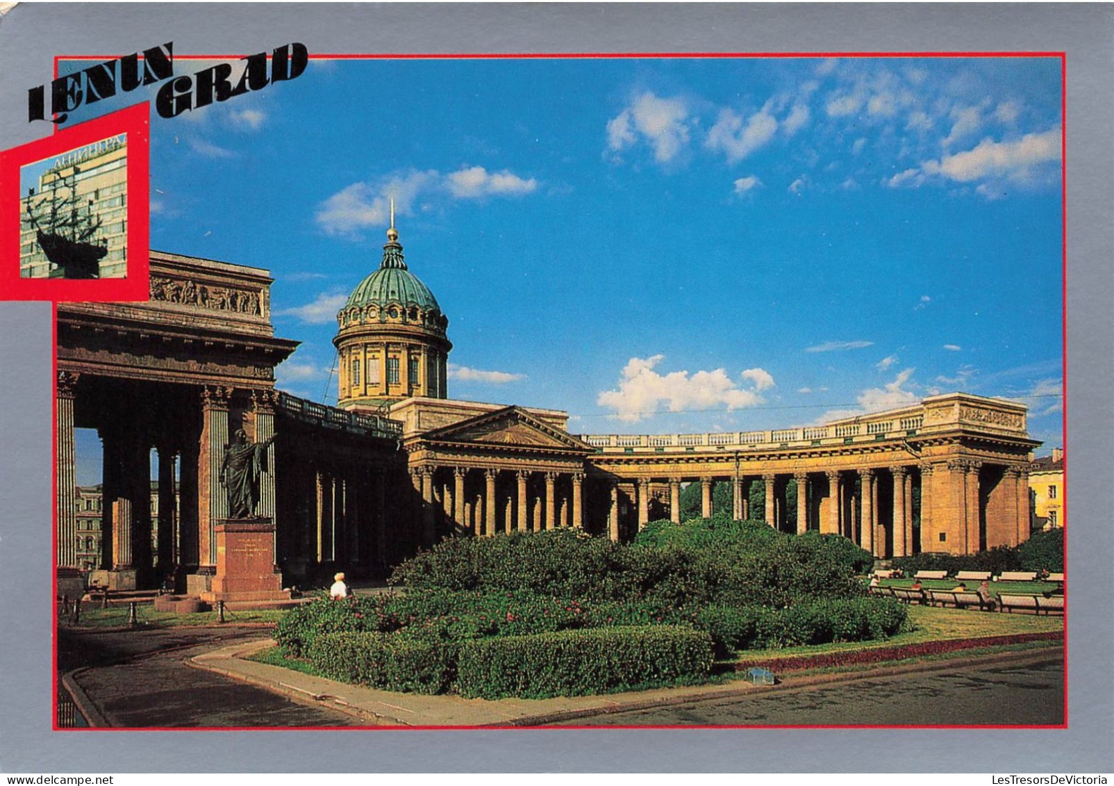 RUSSIE - Leningrad -  La Cathédrale De Notre Dame De Kazan - Colorisé - Carte Postale - Russland