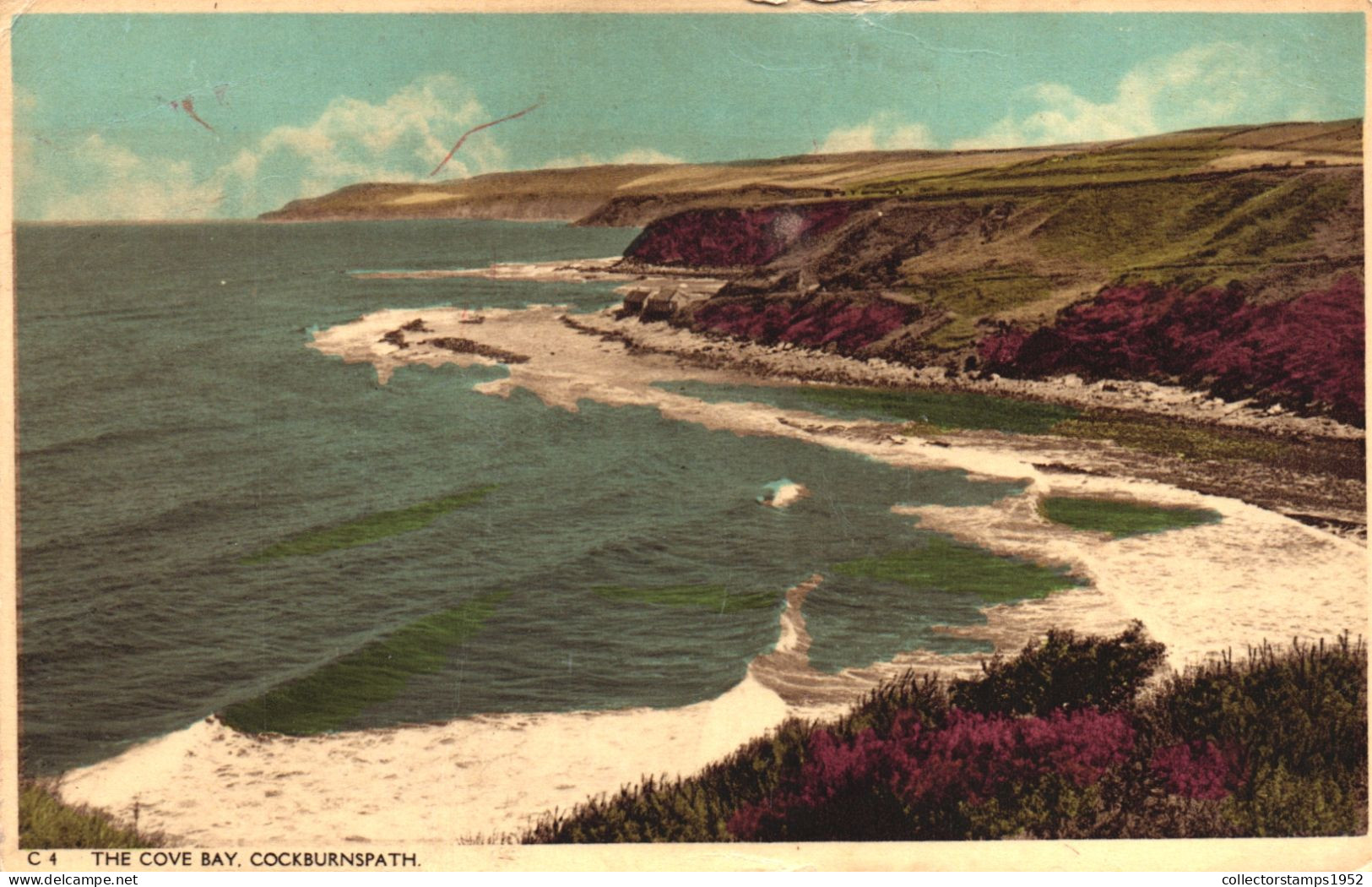 COCKBURNSPATH, BEACH, COVE BAY, UNITED KINGDOM - Berwickshire