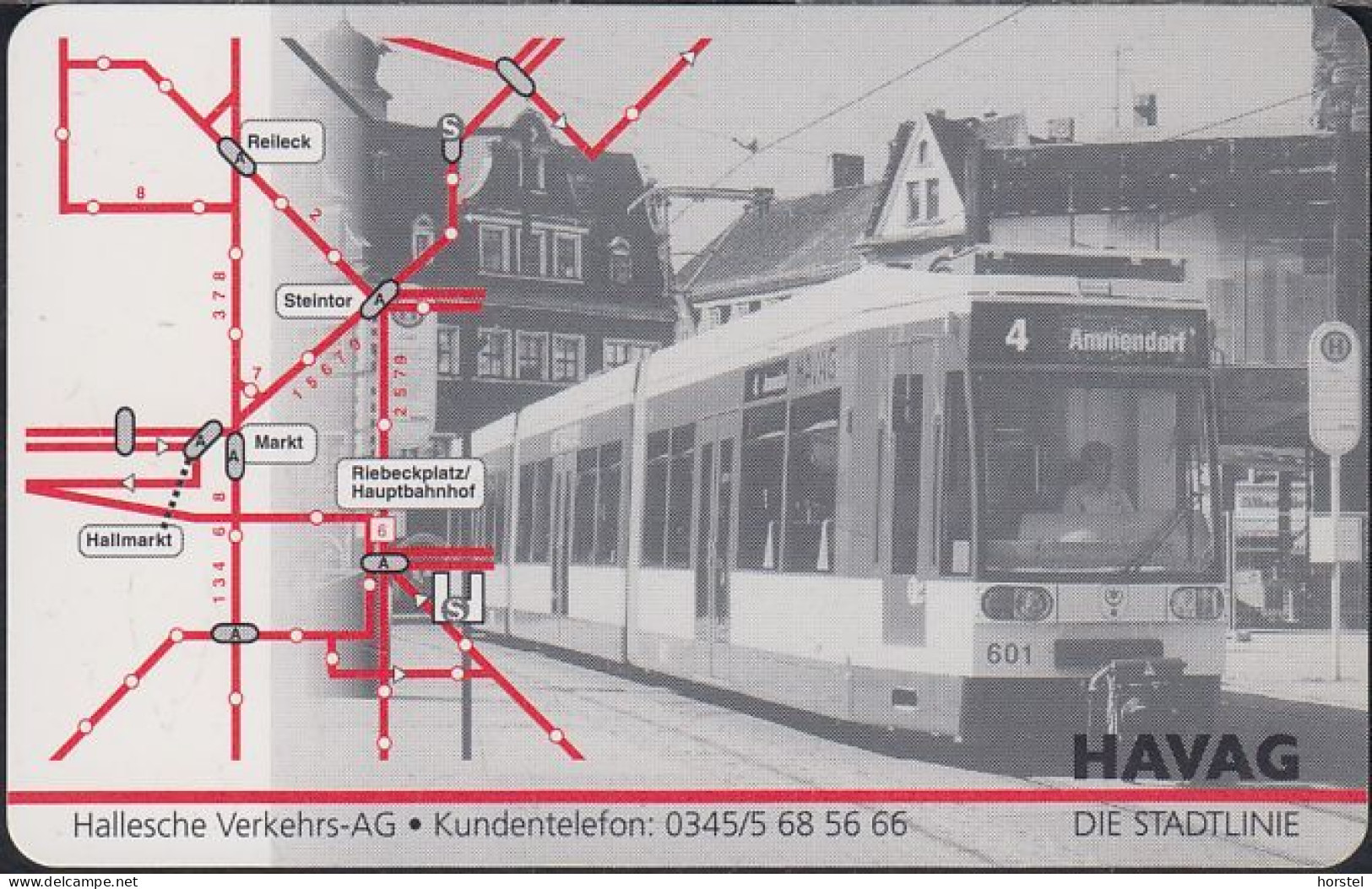 GERMANY K026/97 - Halle - HAVAG - Straßenbahn - Laternenfest - K-Series : Customers Sets