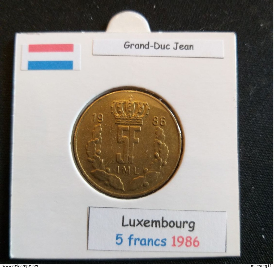Luxembourg 5 Francs 1986 - Luxembourg
