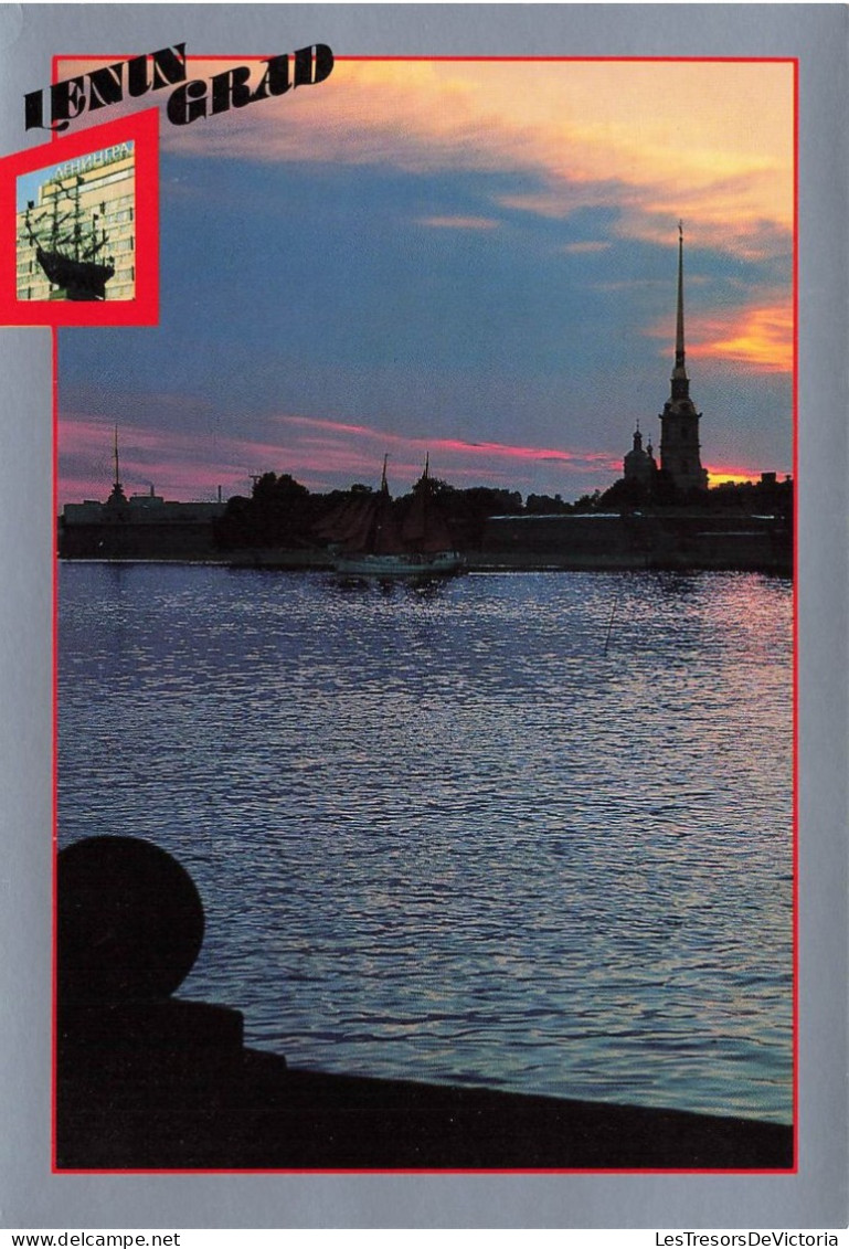 RUSSIE -  Leningrad - La Rivière Neva Et La Forteresse Des Saints Pierre Et Paul - Colorisé - Carte Postale - Russie