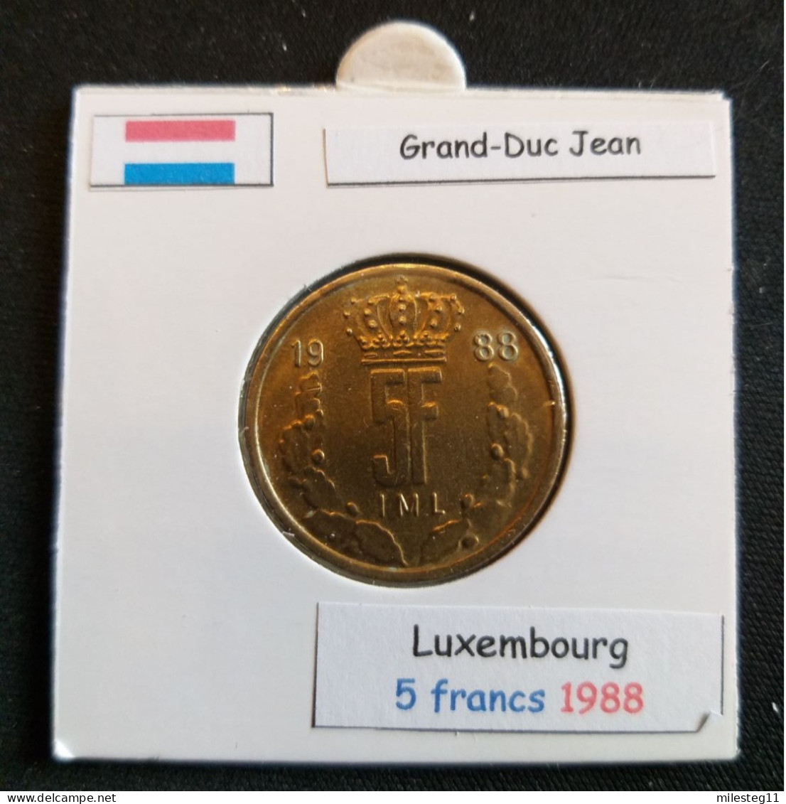 Luxembourg 5 Francs 1988 - Luxembourg