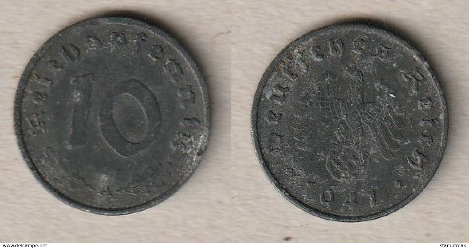 00768) Deutschland, 3. Reich, 10 Reichspfennig 1941A - 10 Reichspfennig