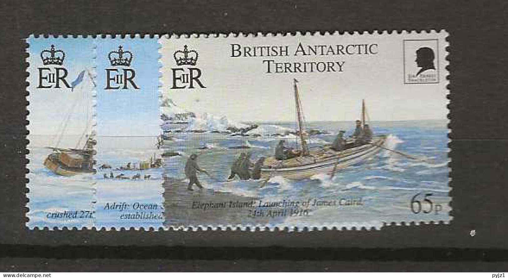 2000 MNH British Antactic Territory, Mi 298-300 Postfris** - Neufs