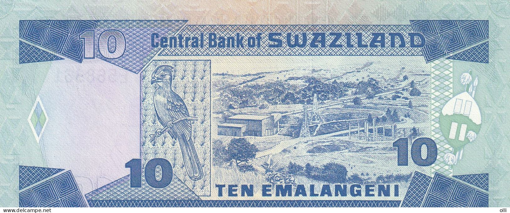 SWAZILAND   10 Emalangeni , ND/1986 , P-15  UNC - Swaziland