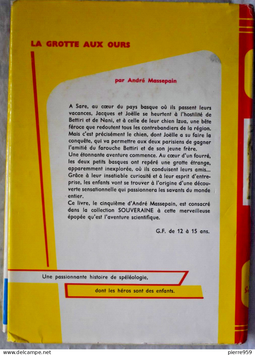 La Grotte Aux Ours - André Massepain - Aventure