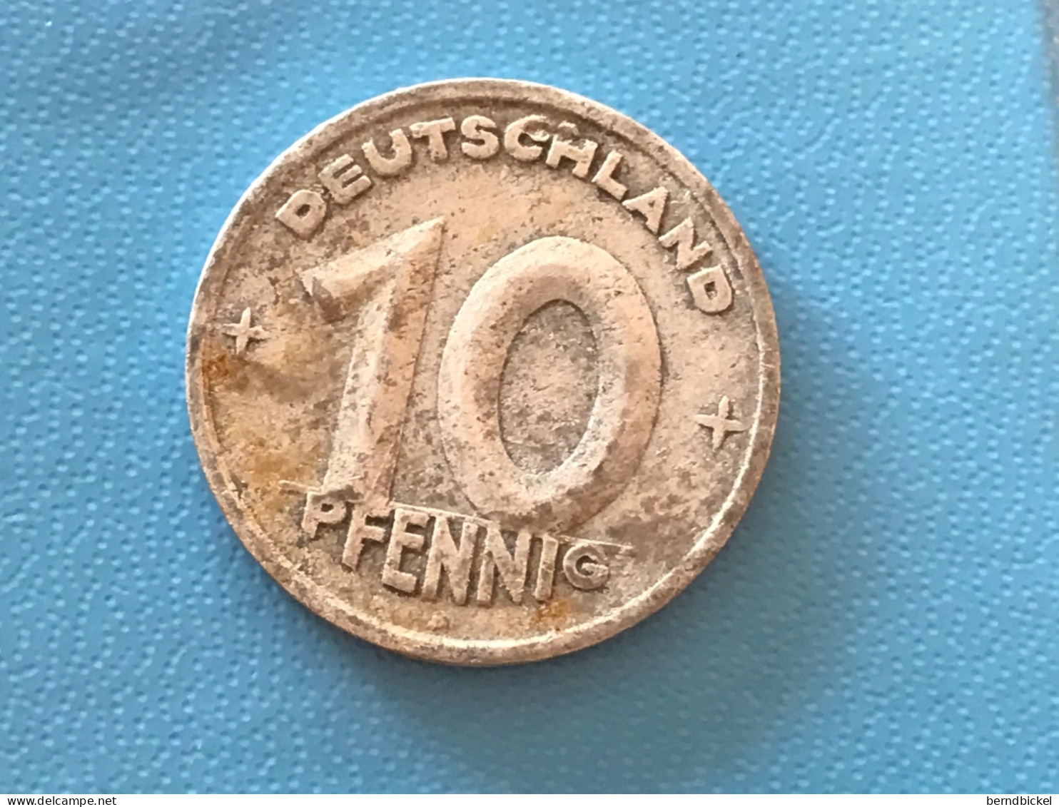 Münze Münzen Umlaufmünze Deutschland DDR 10 Pfennig 1949 - 10 Pfennig