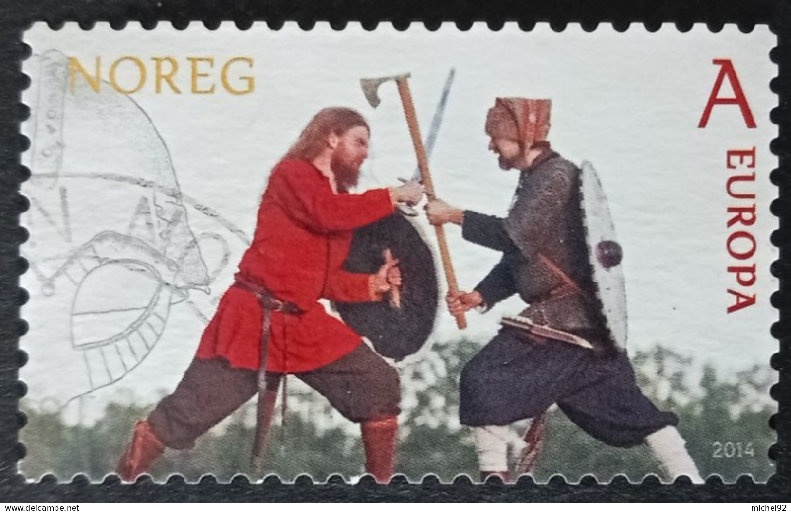 Norvège 2014 - YT N°1796 - Europa - Oblitéré - Used Stamps