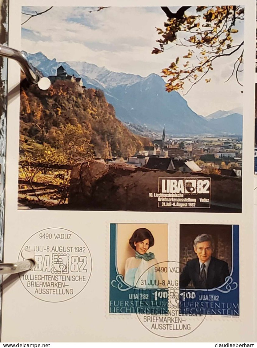 1982 Karte LIBA 82 - Cartas & Documentos
