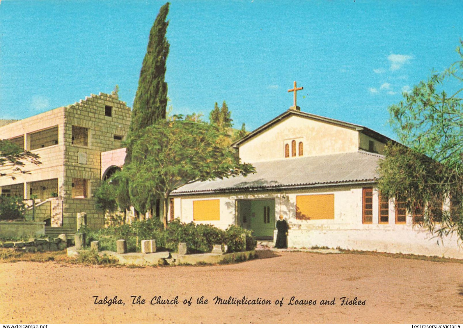 ISRAEL- Tabgha - L'église De La Multiplication Des Pains Et Des Poissons - Colorisé - Carte Postale - Israel