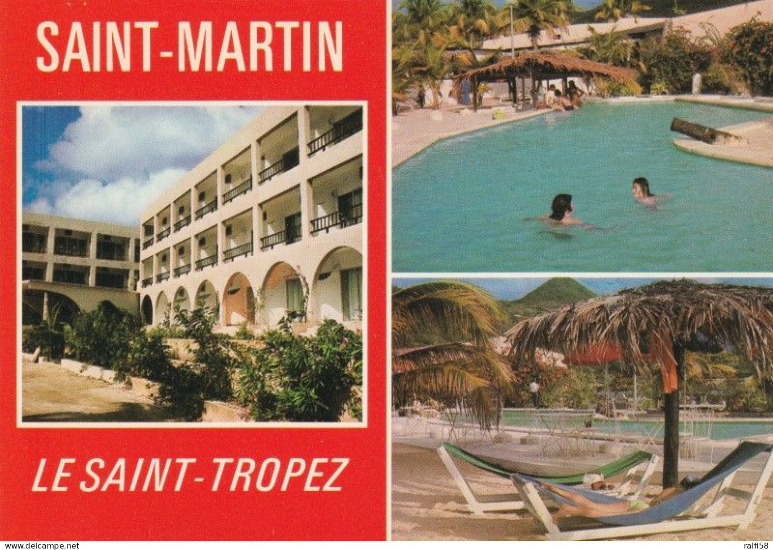 3 AK Saint-Martin Ein Französisches Überseegebiet In Der Karibik * Fisch Markt In Marigot Und 2 Hotelanlagen * - Saint Martin