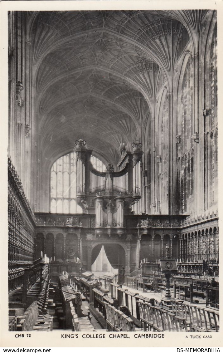 Cambridge - King's College Chapel , Organ Orgue - Cambridge