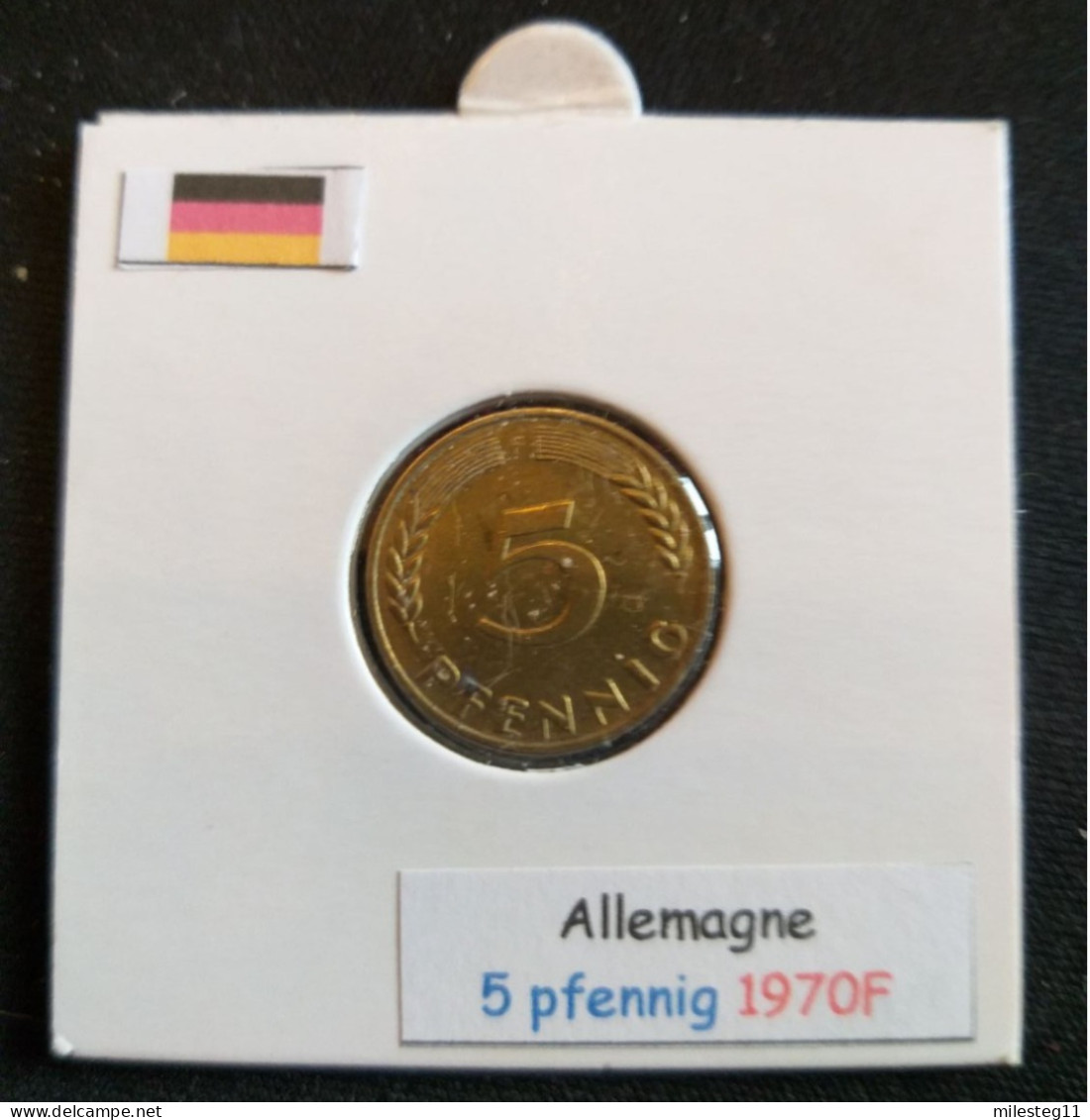 Allemagne 5 Pfennig 1970F - 5 Pfennig
