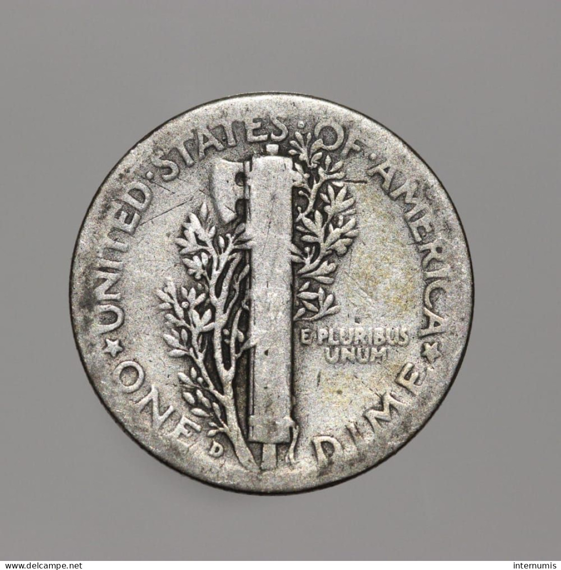 Etats-Unis / USA, Mercury, 1 Dime, 1942, D - Denver, Argent (Silver), TB (F), KM#140 - 1916-1945: Mercury