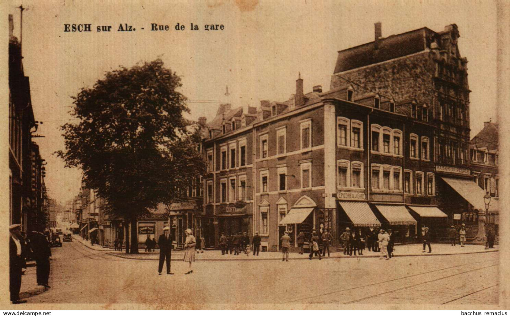 ESCH-SUR-ALZETTE   Rue De La Gare - Esch-Alzette