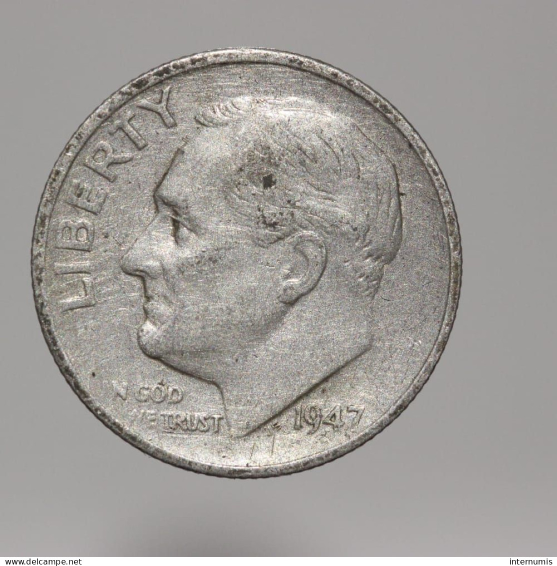 Etats-Unis / USA, Roosevelt, 1 Dime, 1947, S - San Francisco, Argent (Silver), TTB (EF), KM#19 - 1946-...: Roosevelt