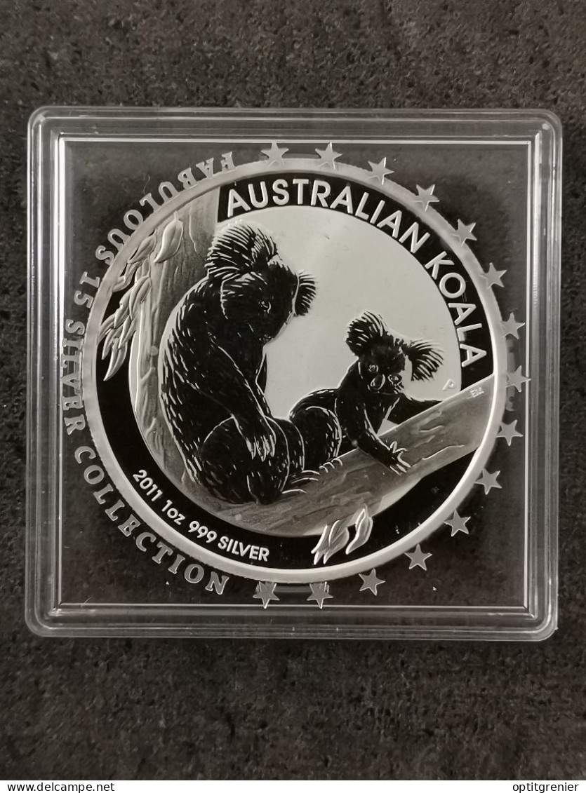 1 DOLLAR ARGENT BU 2011 KOALA AUSTRALIE 1 OZ 999 SILVER / AUSTRALIA - Sammlungen