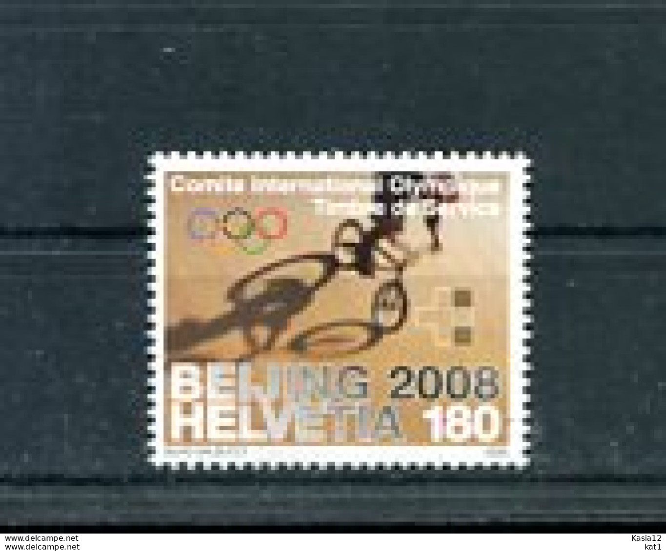 A53378)Olympia 2008: Schweiz IOC 6** - Estate 2008: Pechino