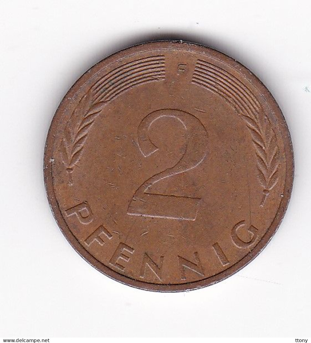 Une Pièce Monnaie  Allemagne  2  Pfennig  Année 1972  Frappe  F - 2 Pfennig