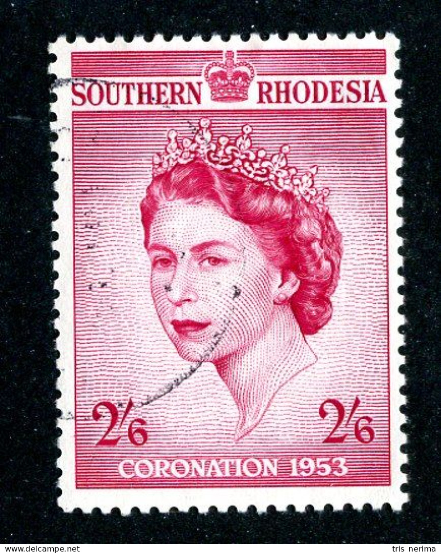 523 BCXX 1953 Scott # 80 Used (offers Welcome) - Southern Rhodesia (...-1964)