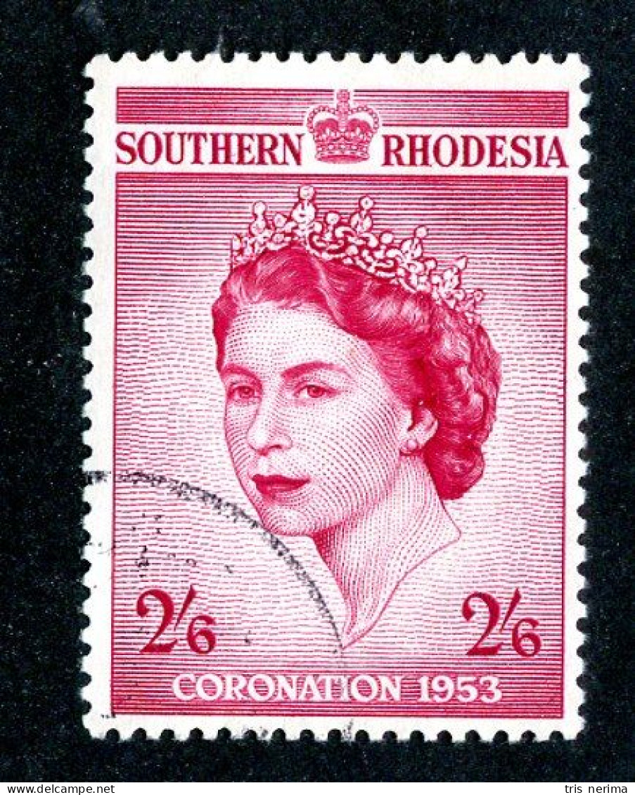 524 BCXX 1953 Scott # 80 Used (offers Welcome) - Southern Rhodesia (...-1964)