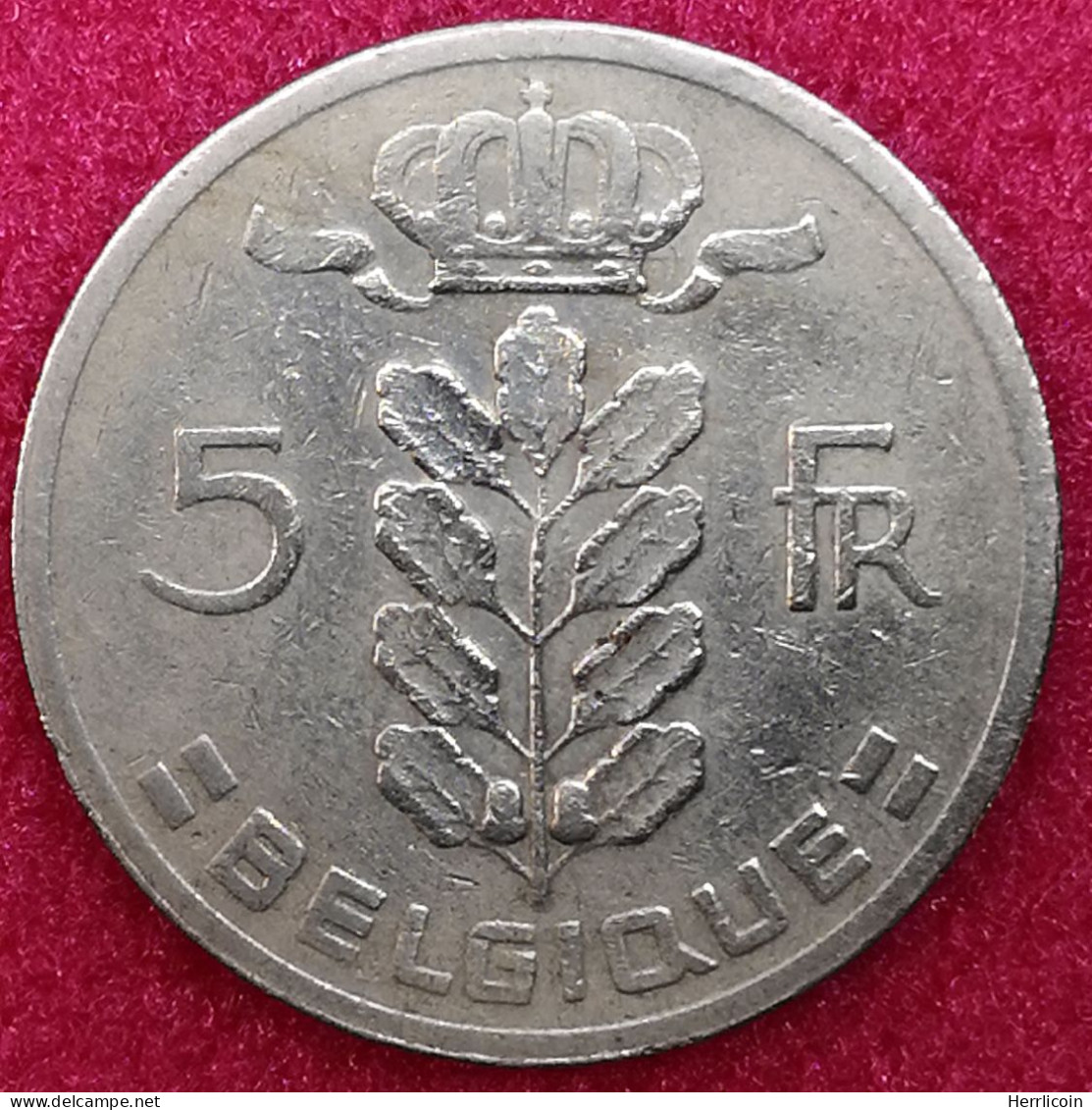 Monnaie Belgique - 1963 - 5 Francs - Type Cérès En Français - 5 Francs