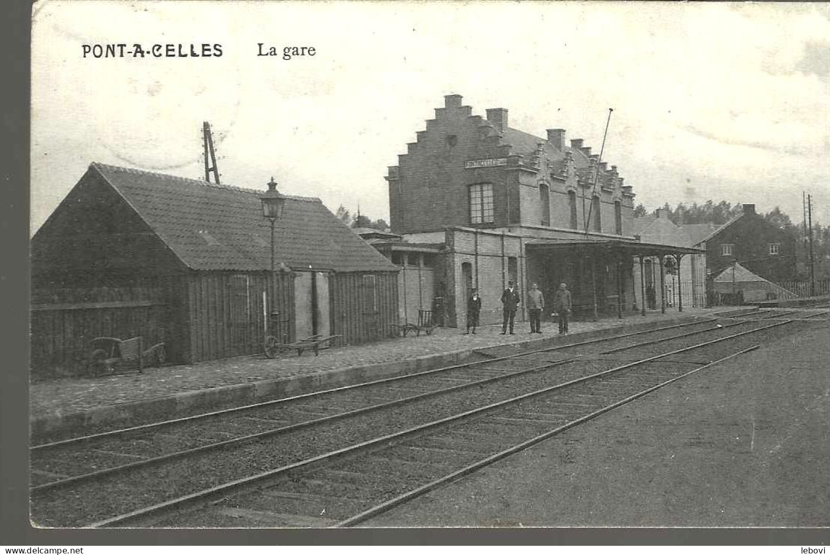 PONT-A-CELLES « La Gare» (1913) - Pont-a-Celles