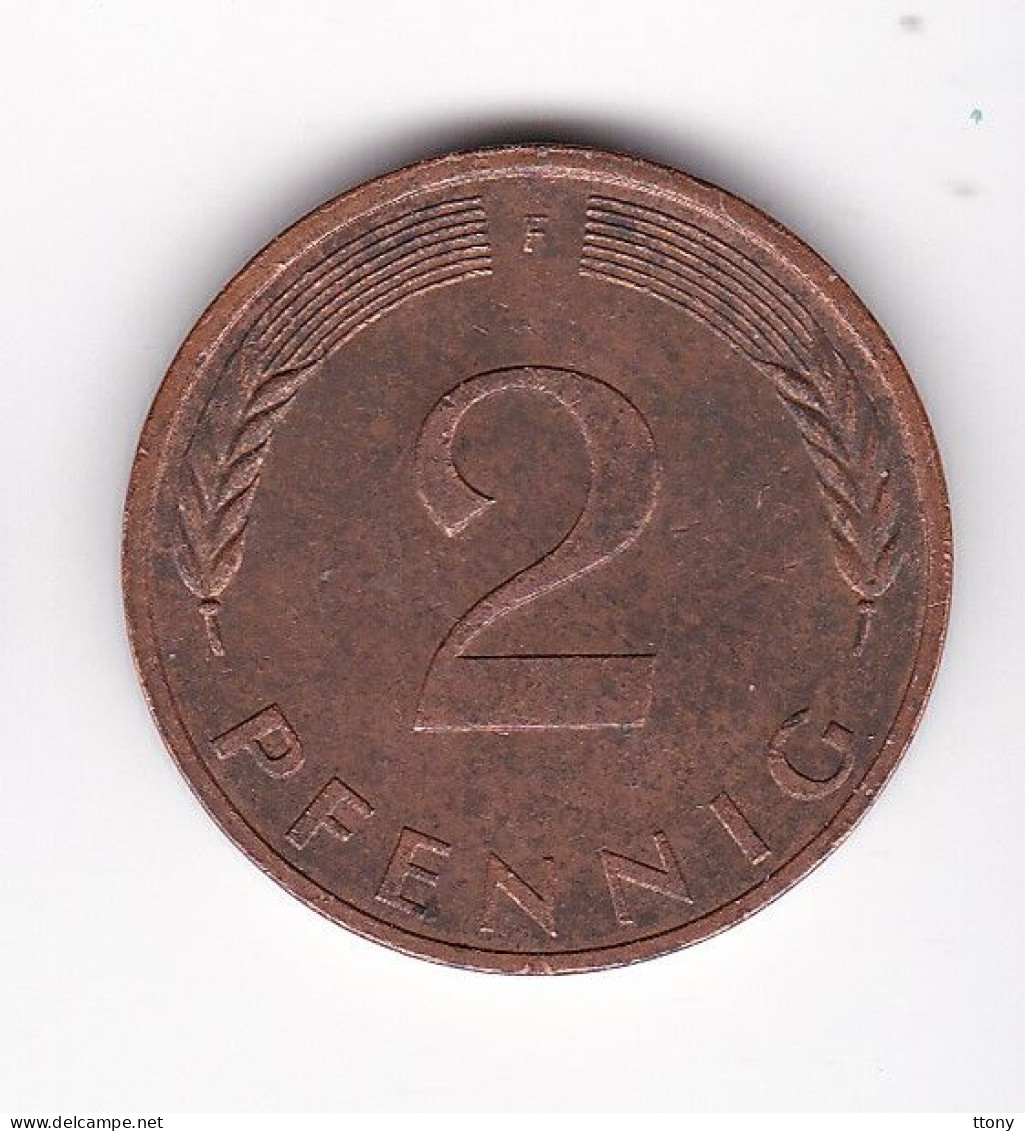 Une Pièce Monnaie  Allemagne  2  Pfennig  Année 1979  Frappe  F - 2 Pfennig